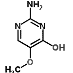 CAS#: 4763-35-3, 2-Amino-5-Methoxy-4-Pyrimidinol