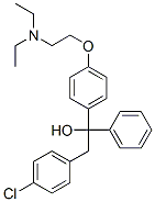 CAS#: 47642-02-4, 2-(4-Chlorophenyl)-1-[4-(2-Diethylaminoethoxy)Phenyl]-1-Phenyl-Ethanol