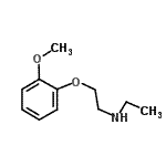 CAS 登录号：4766-09-0， N-乙基-2-(2-甲氧基苯氧基)乙胺