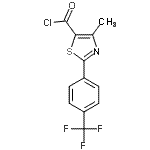 CAS#: 477291-09-1, 4-Methyl-2-[4-(Trifluoromethyl)Phenyl]-1,3-Thiazole-5-Carbonyl Chloride