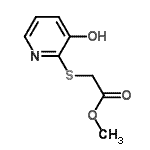 CAS#: 477716-68-0, Methyl [(3-Hydroxy-2-Pyridinyl)Sulfanyl]Acetate