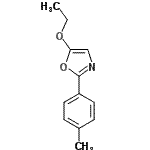 CAS 登录号：477867-63-3， 5-乙氧基-2-(4-甲基苯基)-1,3-恶唑