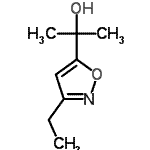 CAS 登录号：477934-88-6， 2-(3-乙基异恶唑-5-基)丙-2-醇