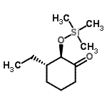 CAS#: 478015-72-4, (2R,3S)-3-Ethyl-2-[(Trimethylsilyl)Oxy]Cyclohexanone