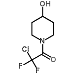 CAS 登录号：478258-79-6， 2-氯-2,2-二氟-1-(4-羟基-1-哌啶基)乙酮