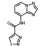 CAS#: 478261-75-5, N-([1,2,4]Triazolo[1,5-a]Pyridin-8-Yl)-1,2,3-Thiadiazole-4-Carboxamide