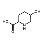CAS#: 478409-64-2, 5-Hydroxy-2-Piperidinecarboxylic Acid