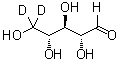 CAS 登录号：478506-32-0， D-核糖-5,5-C-D2