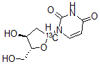 CAS#: 478510-85-9, 2'-Deoxy-Uridine-1'-13C