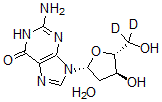 CAS#: 478511-28-3, 2'-Deoxy-Guanosine-5',5'-C-D2 Monohydrate