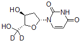 CAS 登录号：478511-30-7， 2'-脱氧-尿苷-5',5'-C-D2