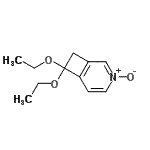 CAS#: 478619-40-8, 7,7-Diethoxy-3-Azabicyclo[4.2.0]Octa-1,3,5-Triene 3-Oxide