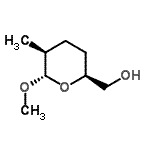 CAS#: 478693-67-3, [(2S,5S,6S)-6-Methoxy-5-Methyltetrahydro-2H-Pyran-2-Yl]Methanol