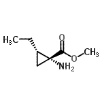 CAS#: 478945-20-9, Methyl (1R,2S)-1-Amino-2-Ethylcyclopropanecarboxylate
