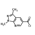 CAS#: 479028-65-4, 1,3-Dimethyl-1H-Pyrazolo[3,4-b]Pyridine-5-Carbonyl Chloride