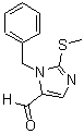 CAS 登录号：479400-30-1， 1-苄基-2-(甲硫基)-1H-咪唑-5-甲醛