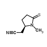 CAS#: 479411-65-9, [(2R)-1-Methyl-5-Thioxo-2-Pyrrolidinyl]Acetonitrile