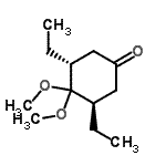 CAS#: 479544-01-9, (3R,5R)-3,5-Diethyl-4,4-Dimethoxycyclohexanone