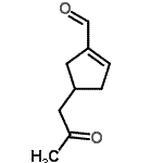 CAS#: 479622-71-4, 4-(2-Oxopropyl)-1-Cyclopentene-1-Carbaldehyde