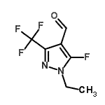 CAS#: 479638-63-6, 1-Ethyl-5-Fluoro-3-(Trifluoromethyl)-1H-Pyrazole-4-Carbaldehyde