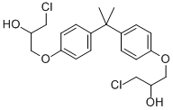 CAS 登录号：4809-35-2， 2,2-二[4-(3-氯-2-羟基丙氧基)苯基]丙烷