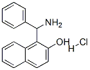 CAS 登录号：481-82-3， 1-[氨基(苯基)甲基]-2-萘酚盐酸盐
