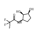 CAS#: 481073-51-2, N-[(1R,2R,3S)-2,3-Dihydroxycyclopentyl]-2,2,2-Trifluoroacetamide