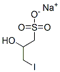 CAS 登录号：4812-15-1， 2-羟基-3-碘丙烷磺酸钠