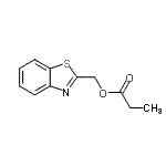 CAS#: 481662-78-6， 1,3-Benzothiazol-2-Ylmethyl Propionate