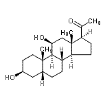 CAS#: 48200-75-5, (3beta,5beta,11beta)-3,11-Dihydroxypregnan-20-One