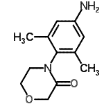 CAS 登录号：482308-12-3， 4-(4-氨基-2,6-二甲基-苯基)吗啉-3-酮