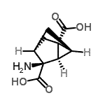 CAS 登录号：482377-73-1， (1R,2R,3S,4S,6S)-3-氨基三环[2.2.1.0<sup>2,6</sup>]庚烷-1,3-二甲酸
