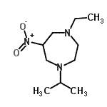 CAS 登录号：483303-69-1， 1-乙基-4-异丙基-6-硝基-1,4-二氮杂环庚