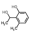 CAS 登录号：484016-51-5， 2-(1-羟基乙基)-3-甲基苯酚