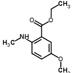 CAS 登录号：485810-84-2， 乙基5-甲氧基-2-(甲基氨基)苯甲酸酯