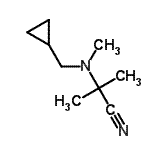 CAS#: 486414-30-6, 2-[(Cyclopropylmethyl)(Methyl)Amino]-2-Methylpropanenitrile