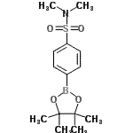 CAS 登录号：486422-04-2， N,N-二甲基-4-(4,4,5,5-四甲基-1,3,2-二氧杂环戊硼烷-2-基)苯磺酰胺