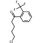 CAS 登录号：487058-77-5， 5-氯-1-[2-(三氟甲基)苯基]-1-戊酮