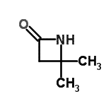 CAS 登录号：4879-95-2， 4,4-二甲基-2-氮杂环丁酮