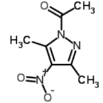 CAS 登录号：489408-45-9， 1-(3,5-二甲基-4-硝基-1H-吡唑-1-基)乙酮