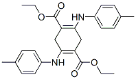CAS 登录号：4898-57-1， 2,5-二(对甲苯氨基)-3,6-二氢对苯二甲酸二乙酯