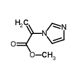 CAS 登录号：491079-99-3， 甲基2-(1H-咪唑-1-基)丙烯酸酯
