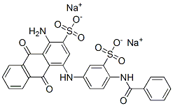 CAS#: 4913-28-4, 1-Amino-4-[[4-(Benzoylamino)-3-Sulfophenyl]Amino]-9,10-Dihydro-9,10-Dioxo-2-Anthracenesulfonic Acid Disodium Salt
