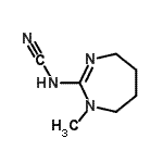 CAS#: 491617-19-7, (1-Methyl-4,5,6,7-Tetrahydro-1H-1,3-Diazepin-2-Yl)Cyanamide
