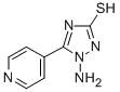 CAS 登录号：4923-02-8， 1-氨基-5-(4-吡啶基)-1H-1,2,4-三唑-3-硫醇