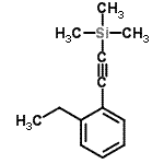 CAS 登录号：492448-53-0， [(2-乙基苯基)乙炔基](三甲基)硅烷