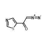CAS#: 494210-16-1, 2-Diazo-1-(1,3-Thiazol-5-Yl)Ethanone