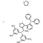 CAS#: 494227-31-5, 1,2,3,4,5-Cyclopentanepentayl, Compd. With 1-[(1S)-1-[Bis(3,5-Dimethylphenyl)Phosphino]Ethyl]-2-[2-(Diphenylphosphino)Phenyl]-1,2,3,4,5-Cyclopentanepentayl, Iron Salt (1:1:1)