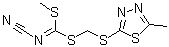 CAS#: 494763-19-8, Methyl [(5-Methyl-1,3,4-Thiadiazol-2-Yl)Sulfanyl]Methyl Cyanocarbonodithioimidate