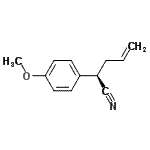 CAS#: 494802-83-4, (2R)-2-(4-Methoxyphenyl)-4-Pentenenitrile